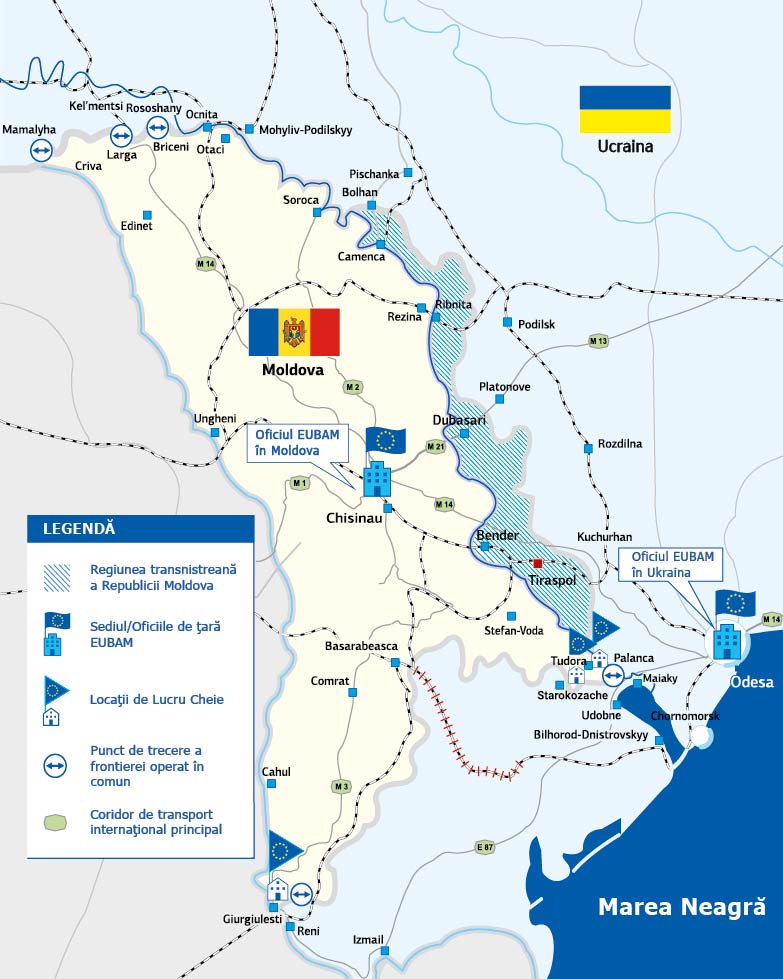 ZONA DE OPERARE EUBAM